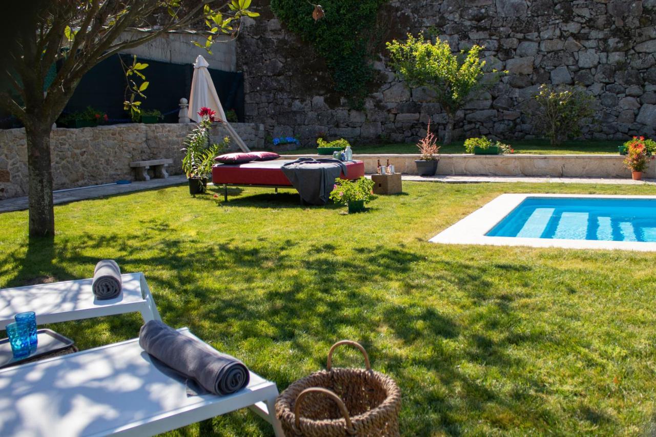 Luxury Singular Villa Rosa Padrón Exteriör bild